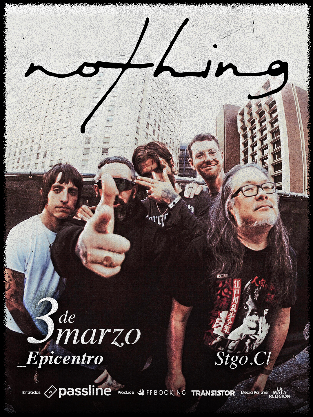 Nothing vuelve a Chile presentando su nuevo álbum